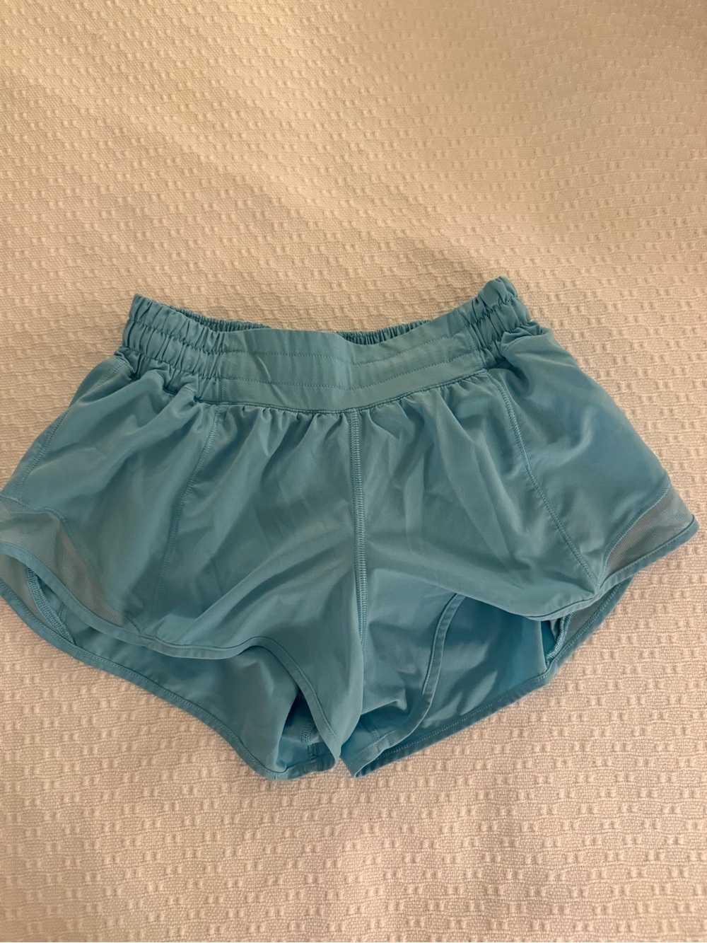 lululemon athletica Light Blue Women's Athletic Shorts